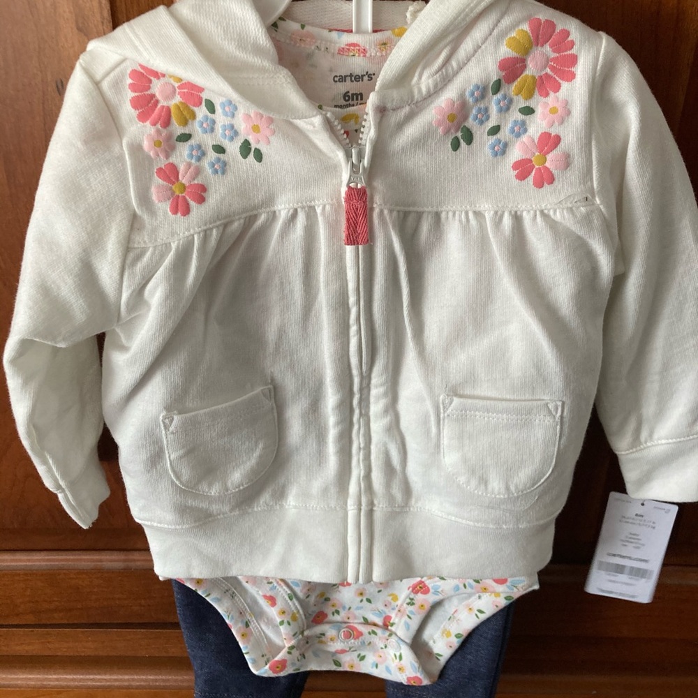 Carter Baby Girl Set Brand New with Tag